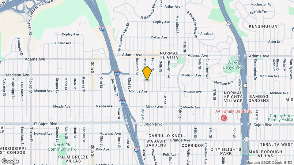 4557 33rd St Mapa y Detalles de la Ubicación