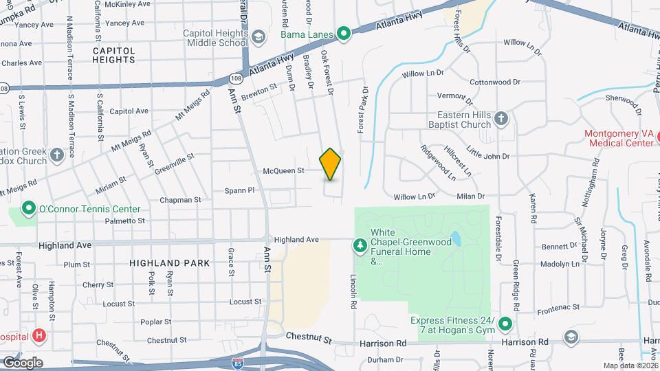 311 Bradley Dr Map and Location Details