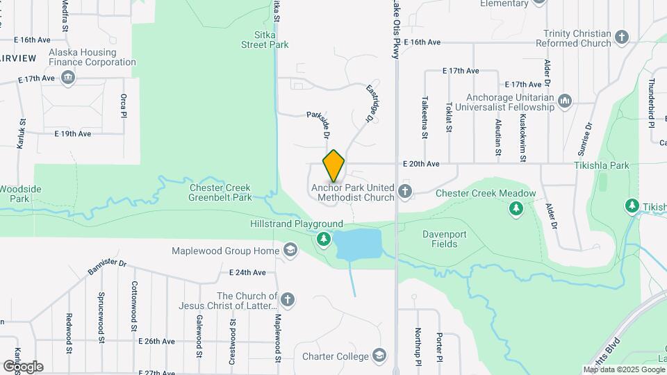 2046 Eastridge Dr Map and Location Details