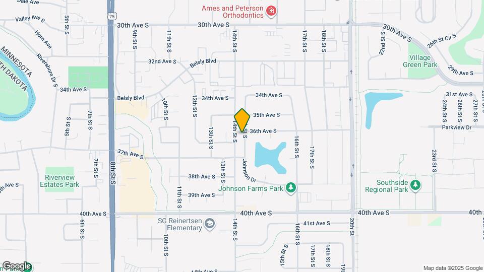 3611 15th St S Map and Location Details