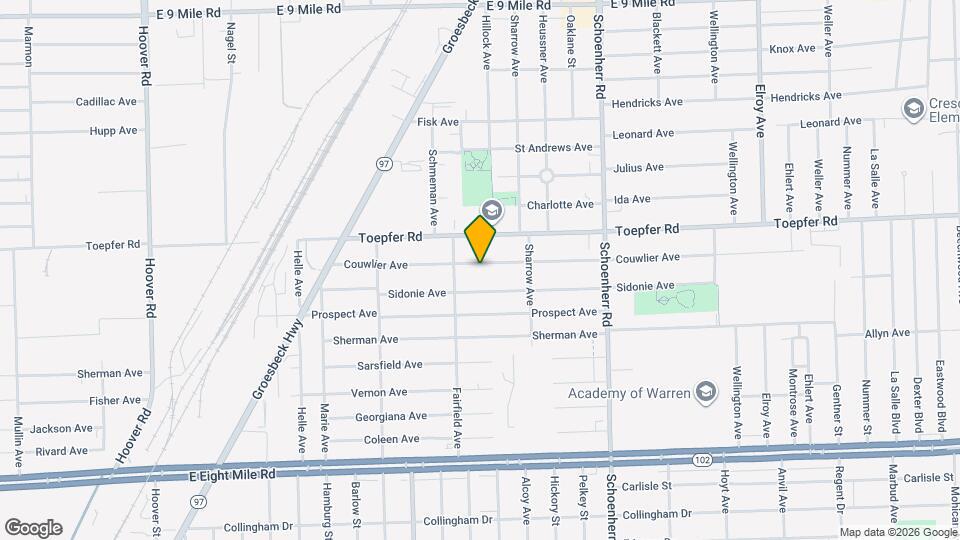 13050 Couwlier Ave Map and Location Details