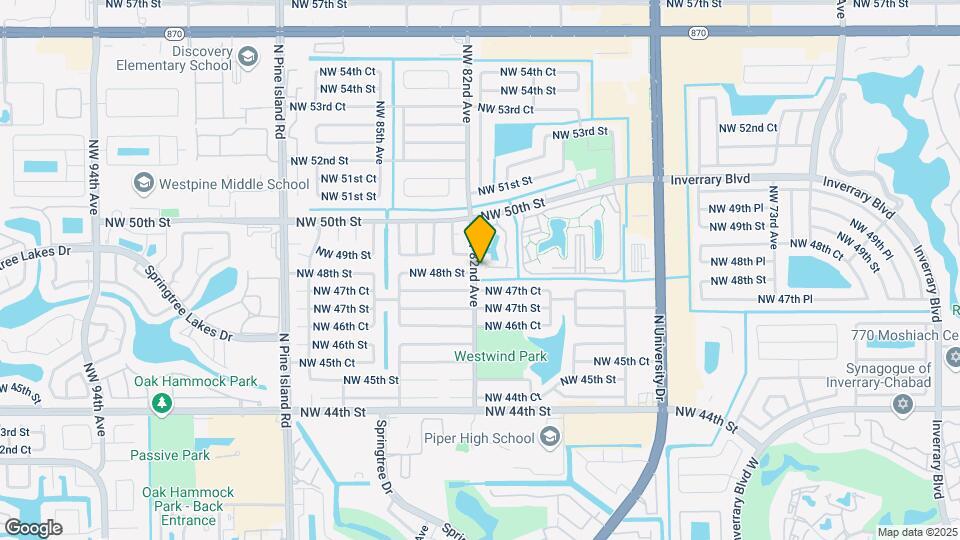 4707 NW 82nd Ave Map and Location Details