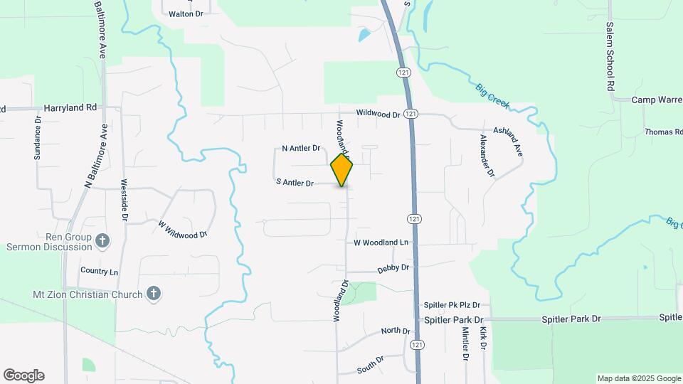 1441-1455 Woodland Dr Map and Location Details