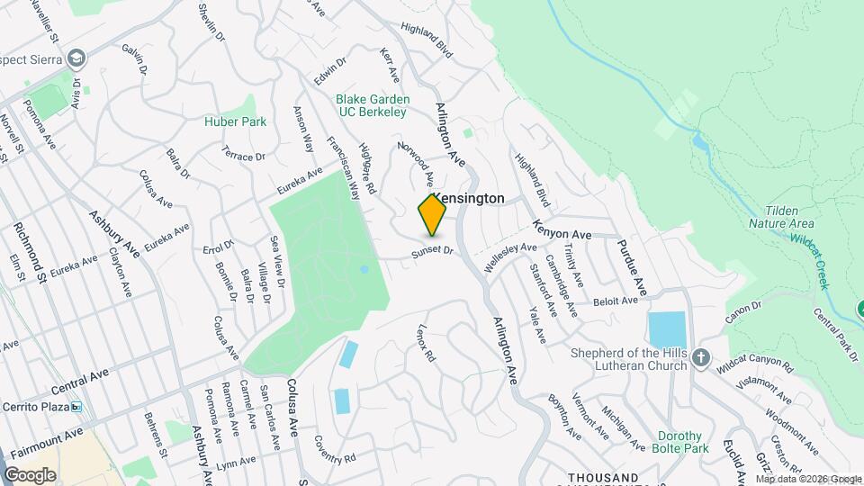 25 Sunset Dr Map and Location Details