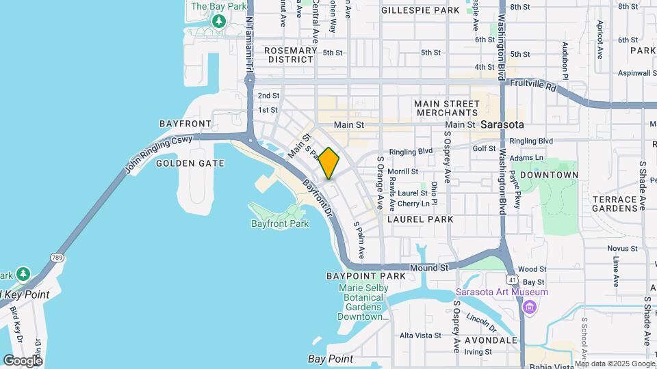 301 S Gulfstream Ave Map and Location Details