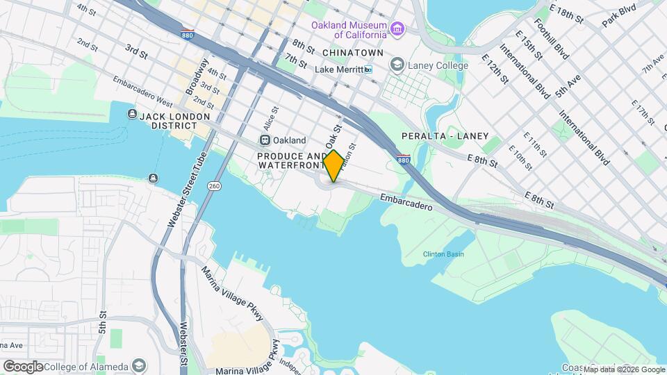 5 Embarcadero W, Unit 215 Map and Location Details