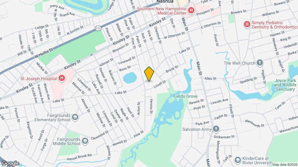 1 Rice Ave Map and Location Details