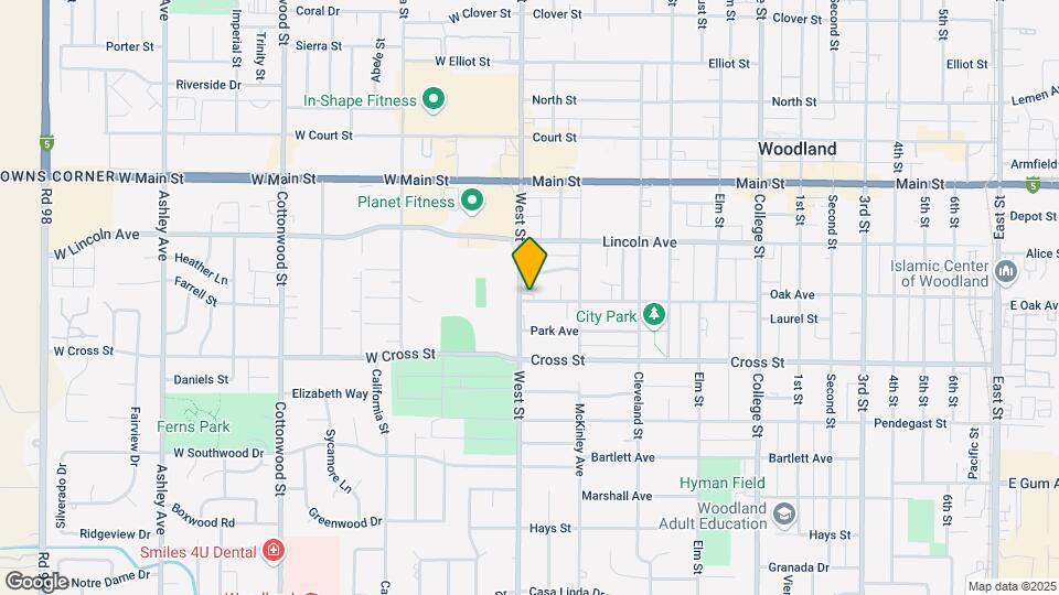 Oak Avenue Apartments Mapa y Detalles de la Ubicación