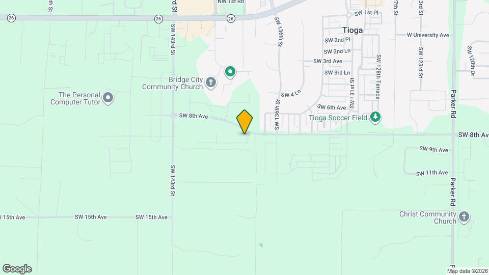 13732 SW 137th Ct Map and Location Details