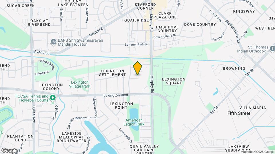 3918 Lexington Manor Ct Map and Location Details