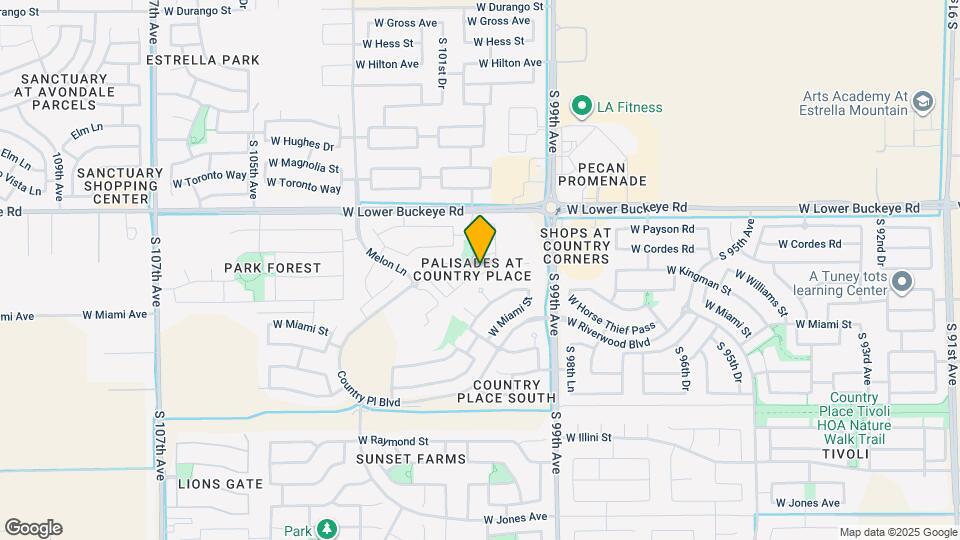 10024 W Kingman St Mapa y Detalles de la Ubicación