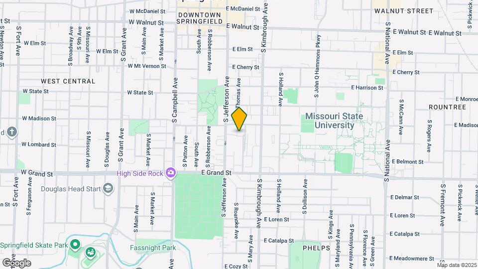 825-827 S Roanoke Ave Map and Location Details