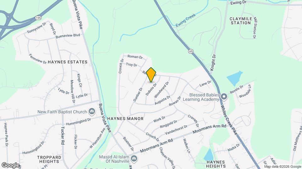 3841 Dubois Dr Map and Location Details