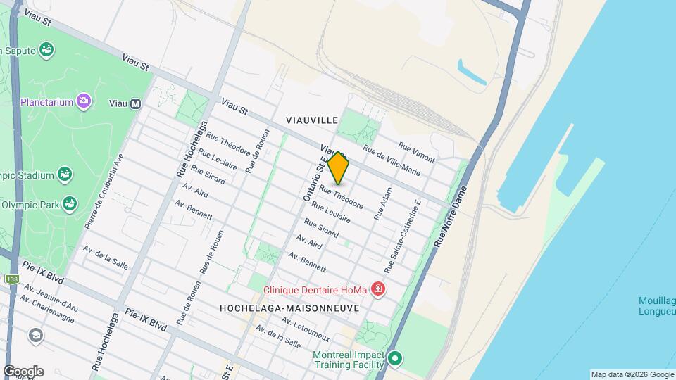 1827-1837 Rue Thédore Map and Location Details