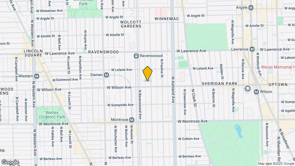 4610 N Hermitage Ave Map and Location Details