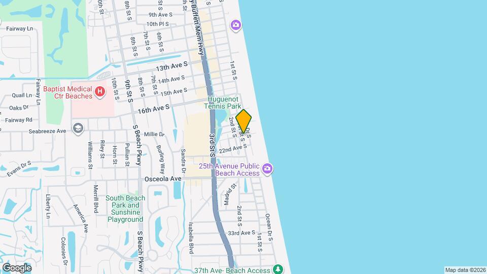 2103 1st St S Map and Location Details