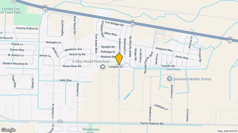 4554 Langdon St Map and Location Details
