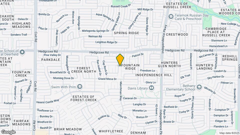 7728 Saragosa Creek Dr Map and Location Details