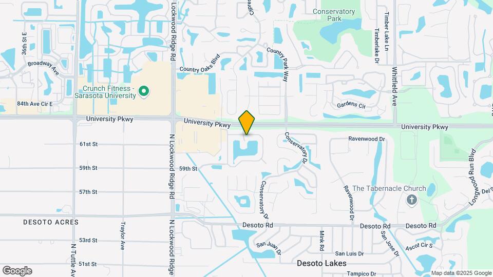 3450 Parkridge Cir Map and Location Details
