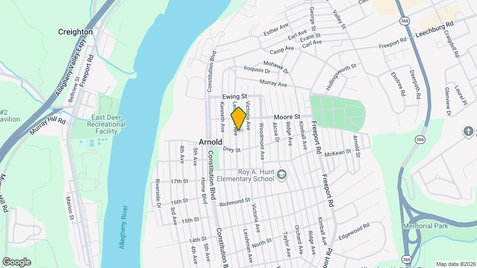 1922 Leishman Ave Map and Location Details