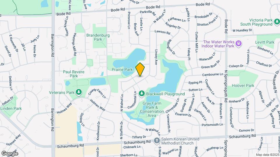 380 N Walnut Ln Map and Location Details