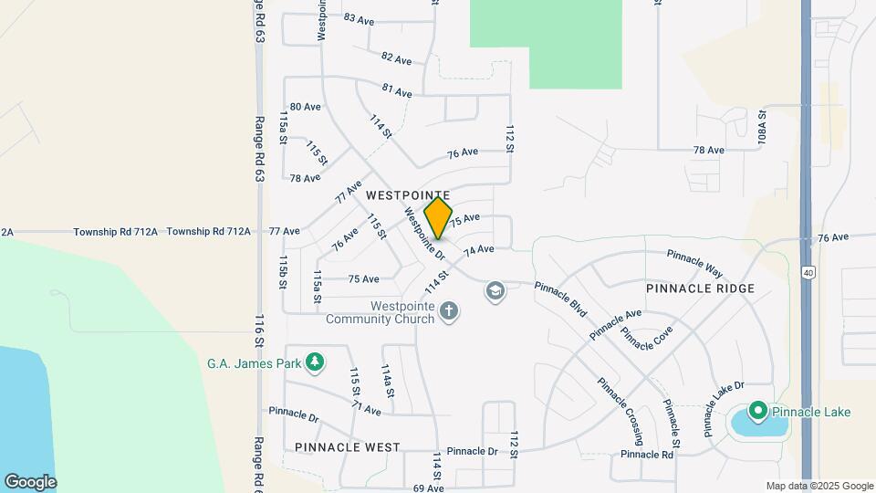 7425 Westpointe Dr Map and Location Details