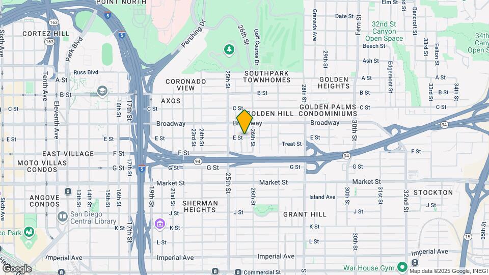 2558 E St Map and Location Details