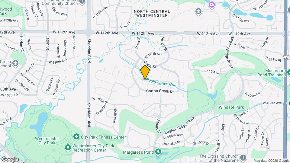 10860 Utica Ct Map and Location Details