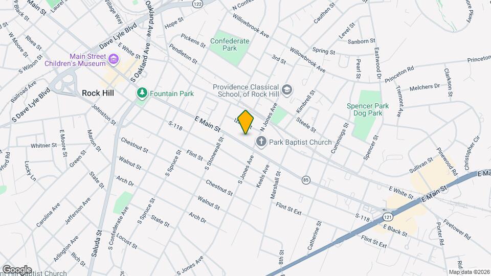 653 E Main St Map and Location Details