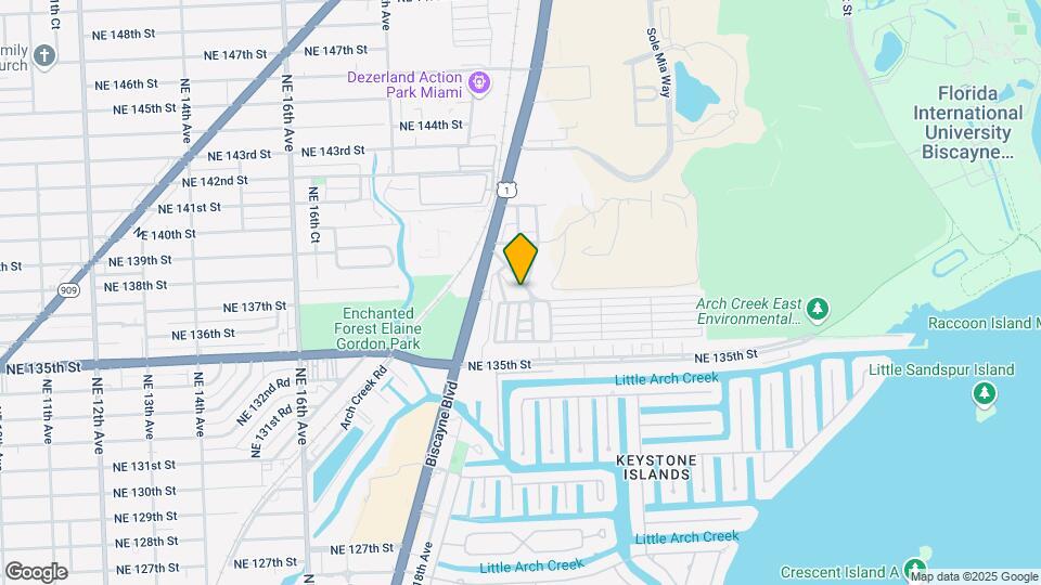 13710 Highlands Dr Map and Location Details