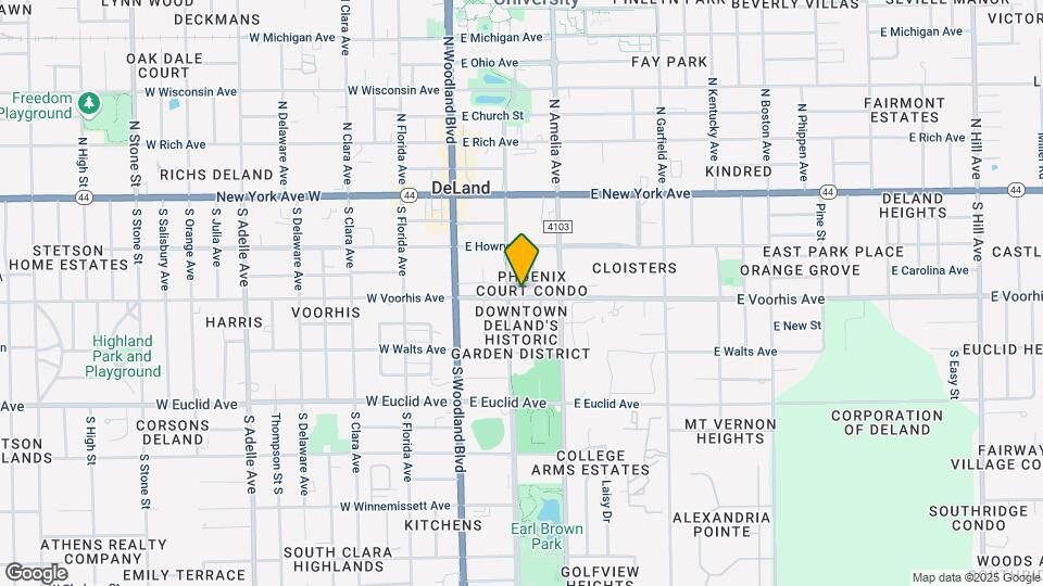211 E Voorhis Ave Map and Location Details