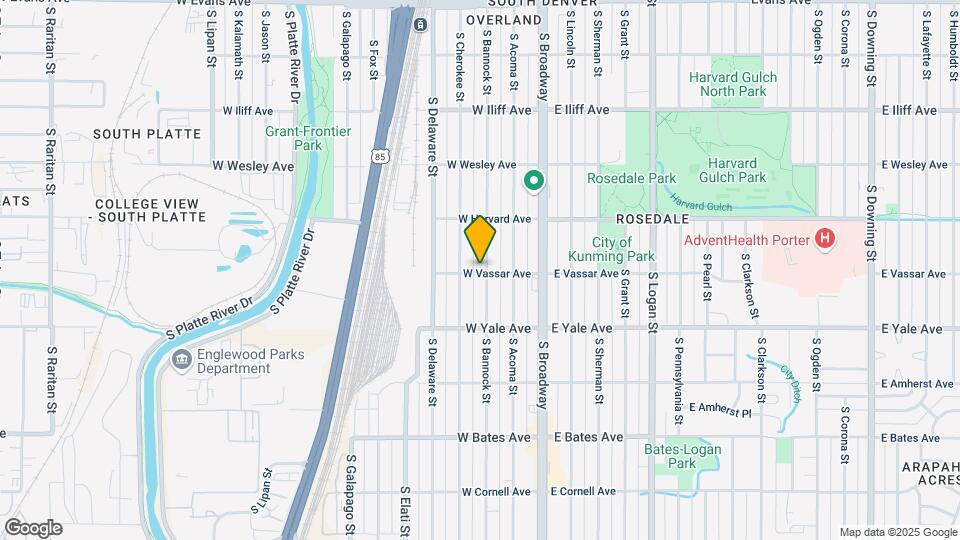 2595 S Bannock St-Unit -2 Map and Location Details