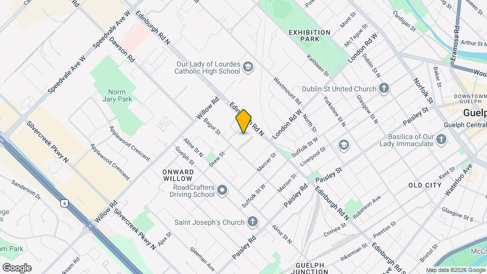 107 Bagot St, Unit 501 Map and Location Details