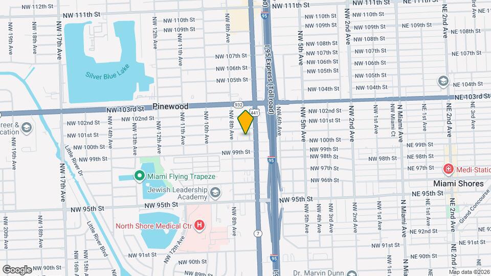 725 NW 100th St Mapa y Detalles de la Ubicación