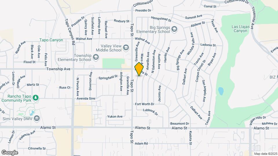 3148 Waco Ave Map and Location Details