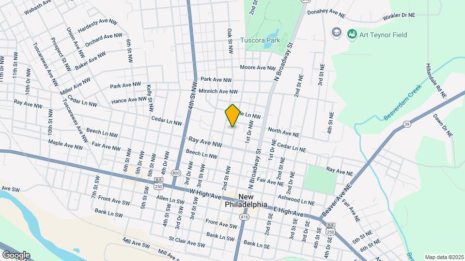 334 2nd St NW Map and Location Details