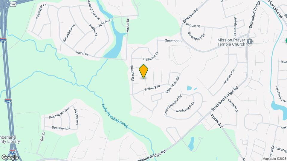 6716 Sandfield Ct Map and Location Details