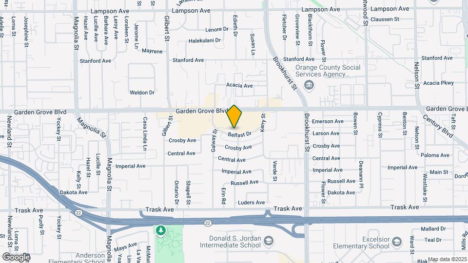 9791 Belfast Dr Map and Location Details
