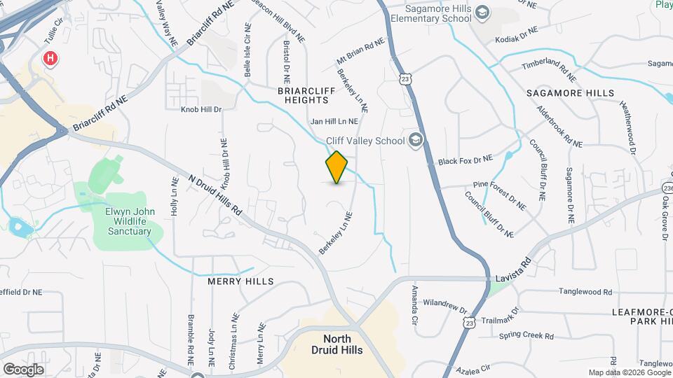 1857 Fern Creek Ln NE Mapa y Detalles de la Ubicación