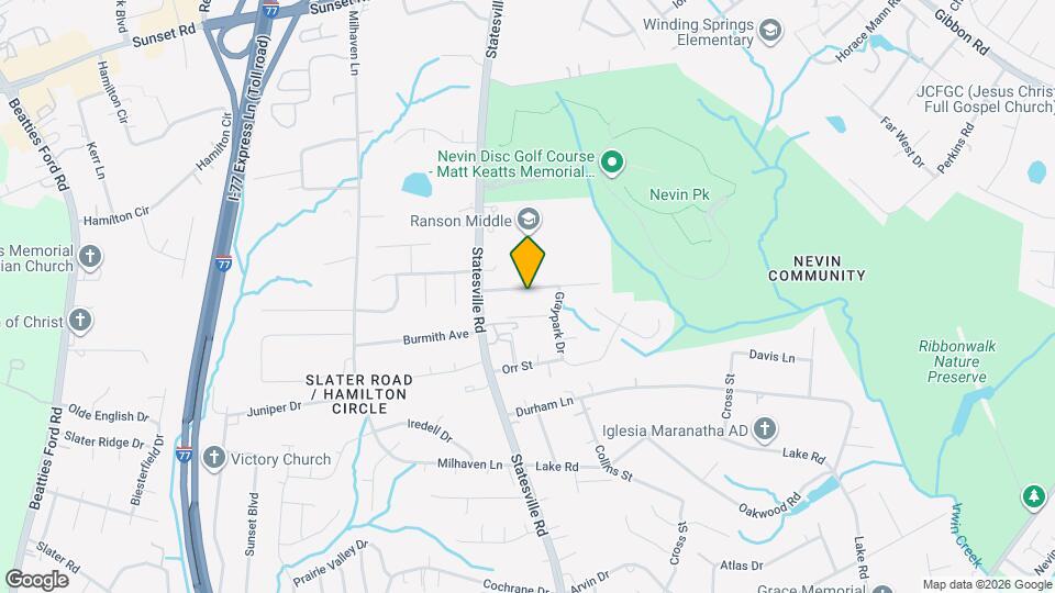 6504 Nevin Glen Dr Map and Location Details