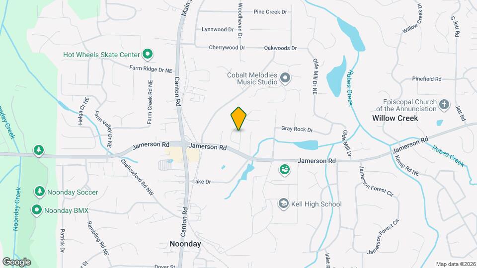 4809 Nevilly Way Map and Location Details