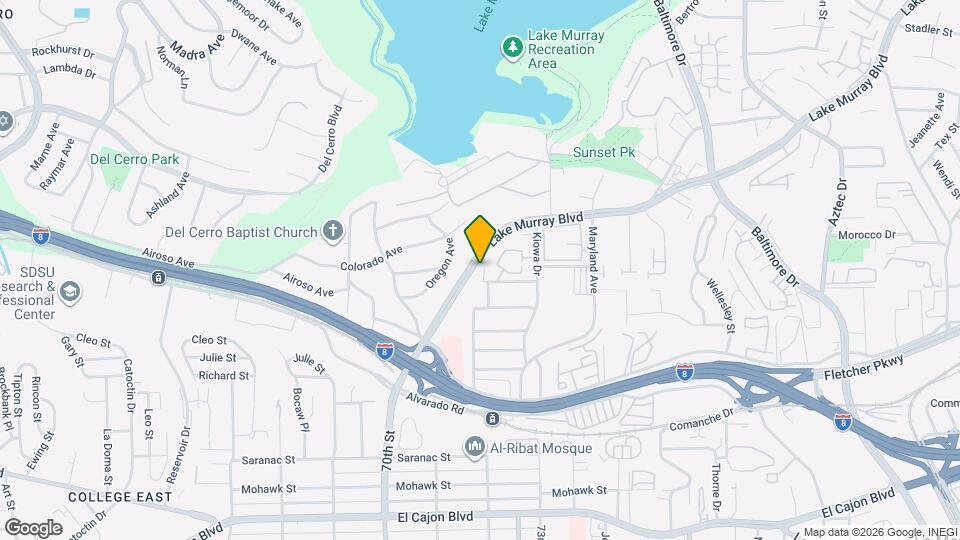 7002 Melody Ln Map and Location Details