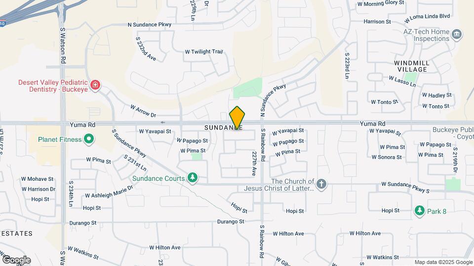 22801 W Yavapai St Map and Location Details
