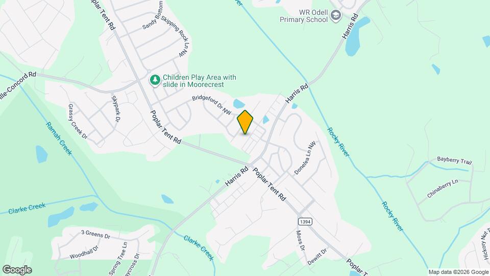 9902 Oaklawn Blvd NW Map and Location Details