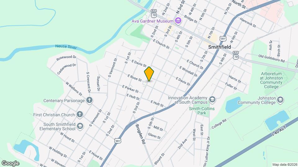 527 S 3rd St Mapa y Detalles de la Ubicación