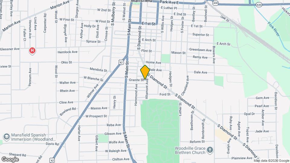 316 Altamont Ave Map and Location Details