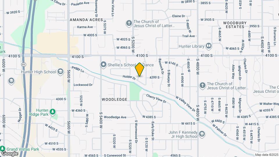 4207 Burkman Way Map and Location Details