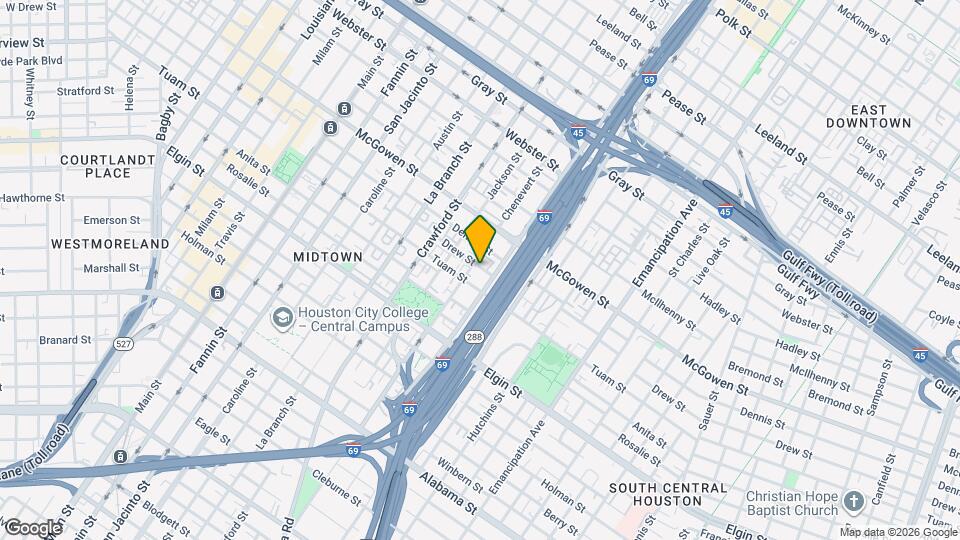 1806 Drew St Map and Location Details