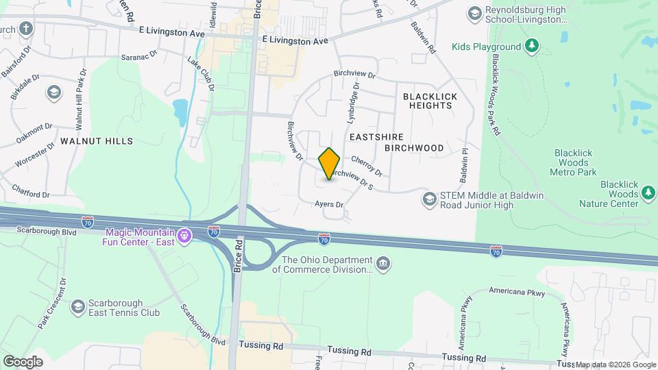 2232 Pinion Pl Map and Location Details