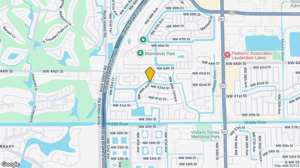 4795 NW 42nd St Map and Location Details